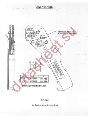 357-588 datasheet  